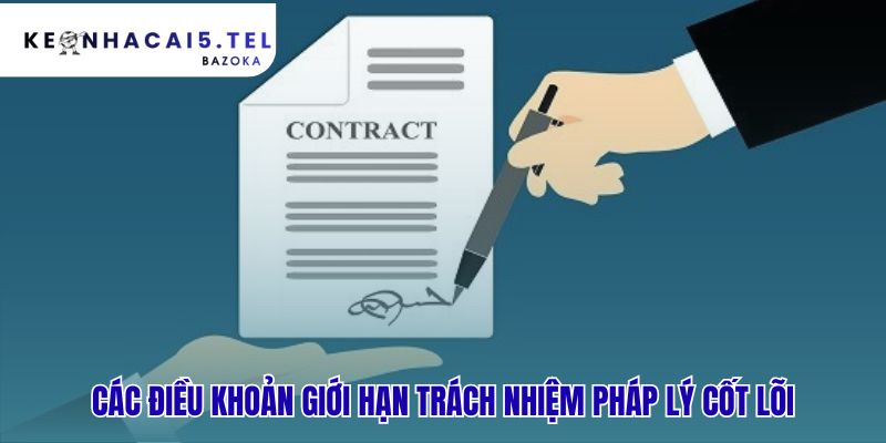Điều khoản pháp lý phân định rõ nghĩa vụ của các bên